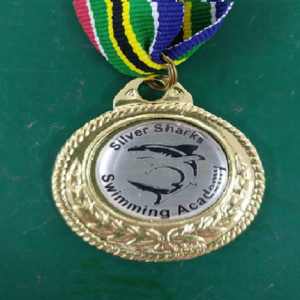 Silver Sharks Swimming medal